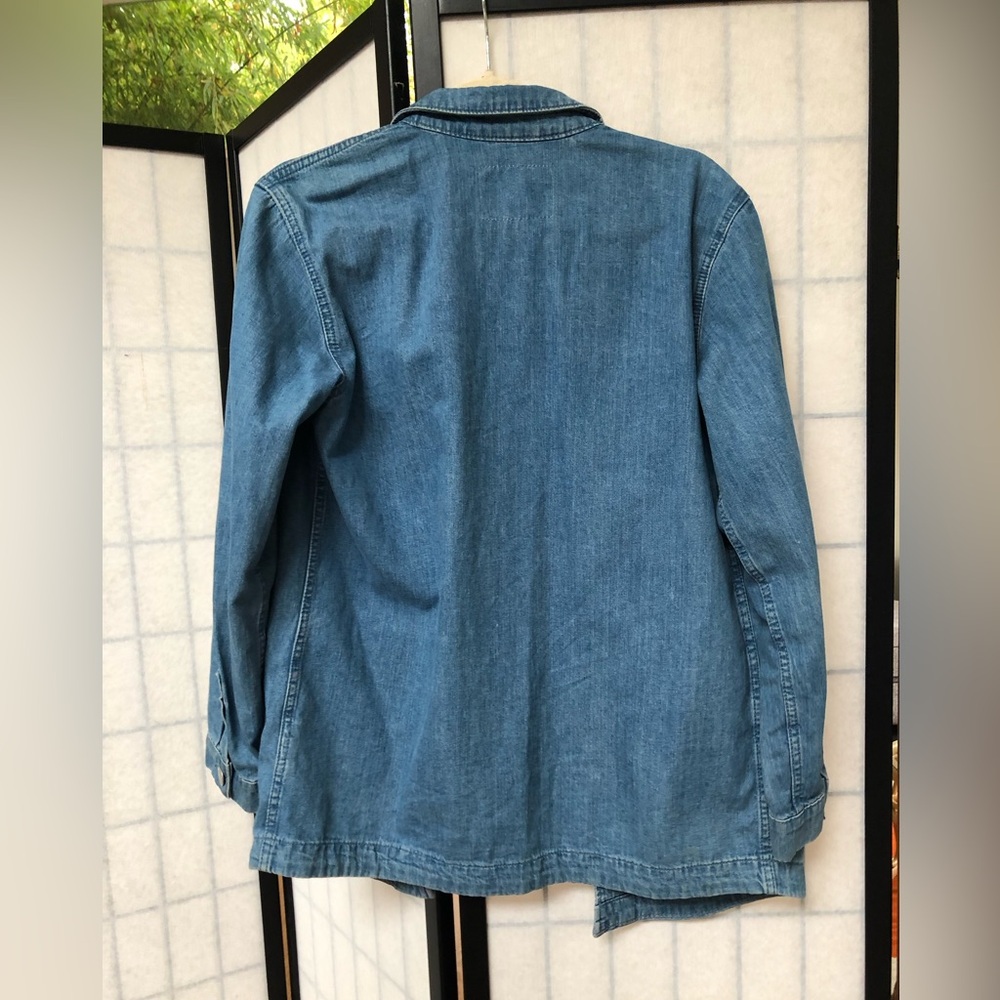Madewell blue Jean utility jacket - Picture 6 of 6